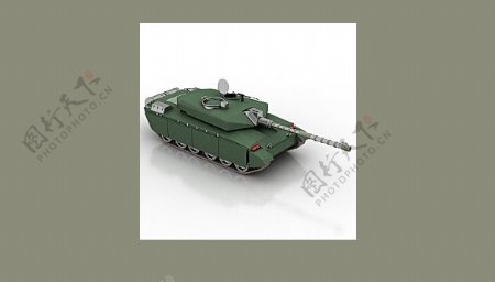 3D坦克战争机器模型