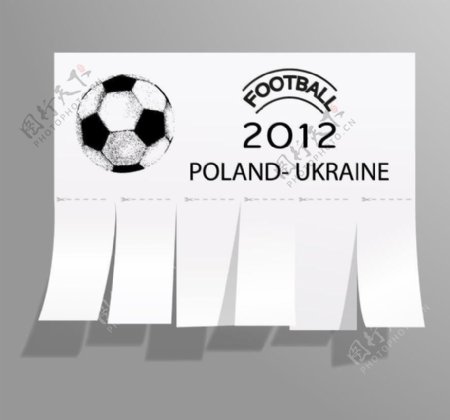 波兰乌克兰足球比赛背景图片