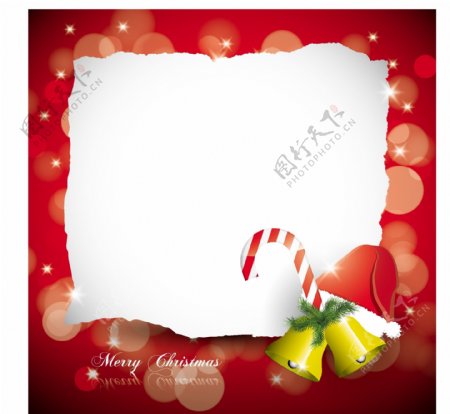 梦幻圣诞画框背景图片