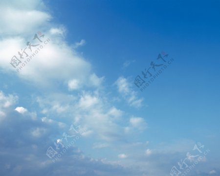 白云云朵云云层云彩蓝天天空碧空晴朗大自然云海广告素材大辞典