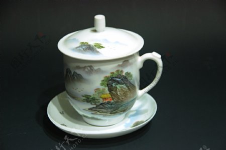 瓷器茶杯图片