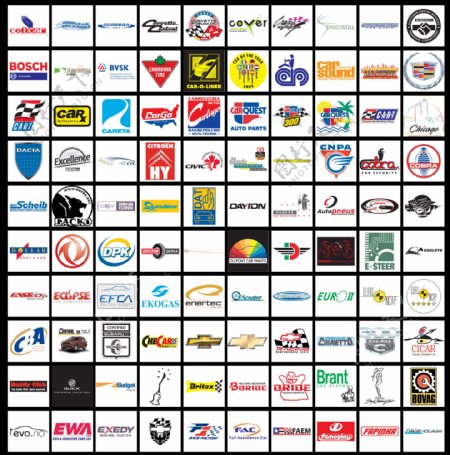 全球汽车品牌标志