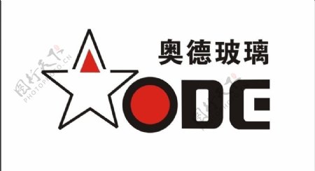 奥德玻璃标志logo图片