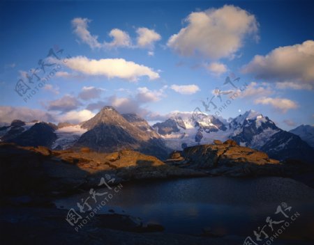 山水风景田园风景