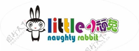 小顽兔童装logo图片
