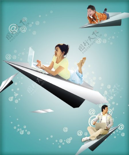 中国电信广告图图片
