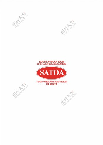 SATOAlogo设计欣赏SATOA旅游网站LOGO下载标志设计欣赏