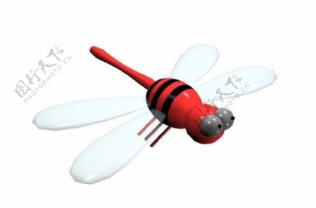 蜻蜓模型图片