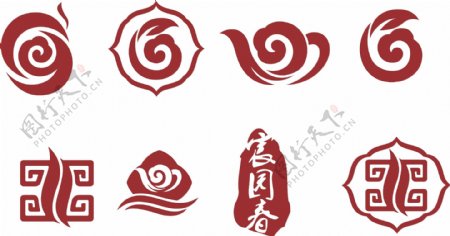 茶文化古典文化纹样