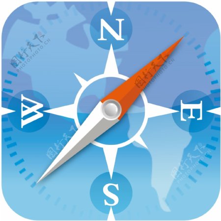 苹果指南针软件图标图片