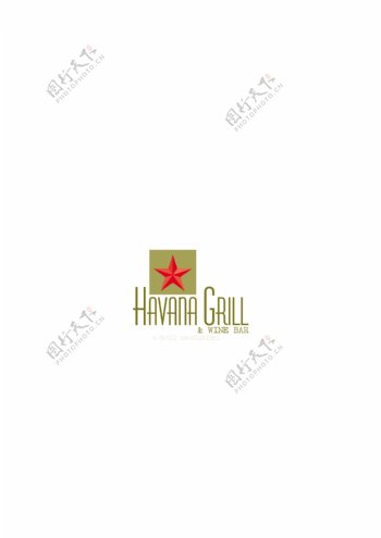 HavannaGrilllogo设计欣赏HavannaGrill名牌饮料LOGO下载标志设计欣赏