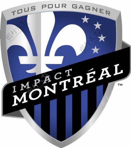 蒙特利尔冲击足球俱乐部徽标图片