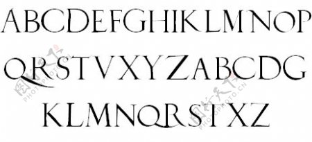 丢勒拉丁字体