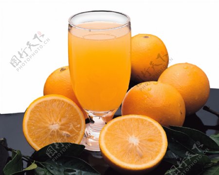 鲜榨橙汁平面psd