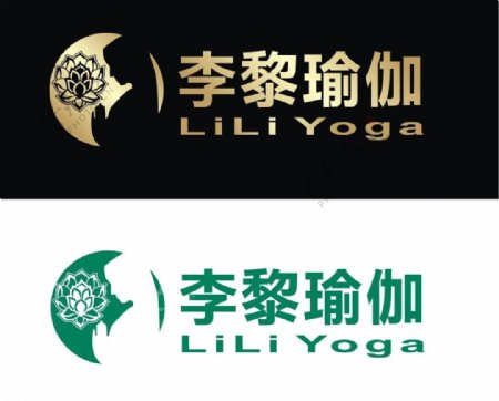 李黎瑜伽logo图片