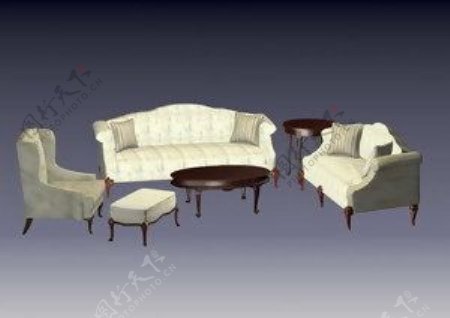 传统沙发家具3Dmax模型素材20080920更新39