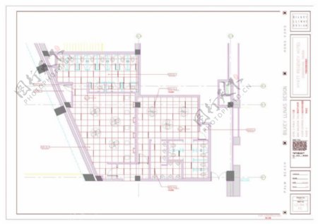 酒店墙面cad图纸