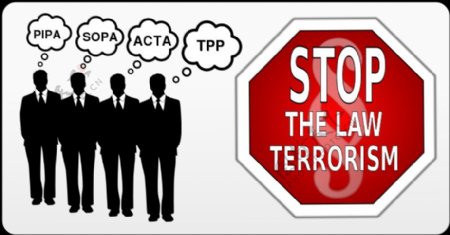 停止法律恐怖SOPA琵琶学报TPP