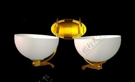 灯具精华壁灯3D模型c018