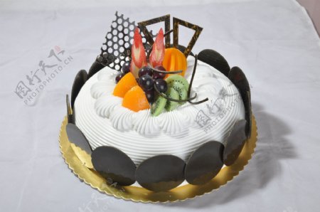 欧式生日蛋糕模型图片