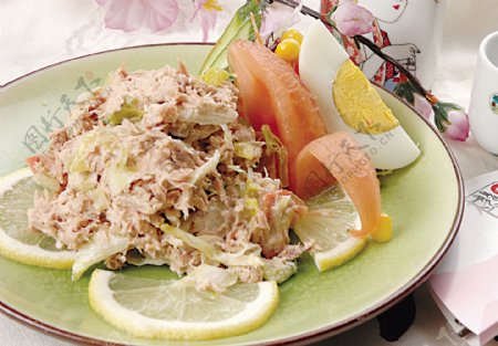 日本料理吞拿鱼沙拉