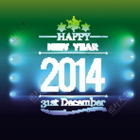 2014新年背景图片