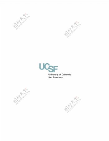 UCSFlogo设计欣赏UCSF传统大学标志下载标志设计欣赏
