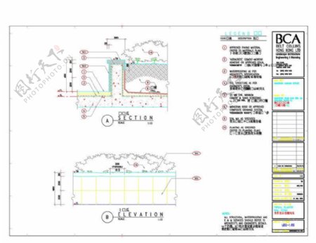 杭州山水人家景观设计元素CAD图纸