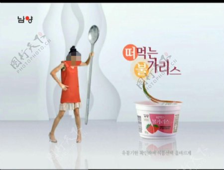 酸奶广告宣传视频素材