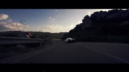 帕加尼Huayra跑车广告风云视频素材