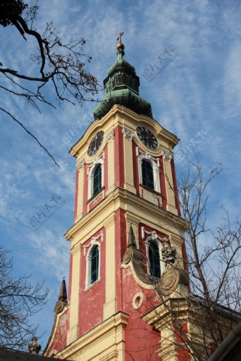 欧式教堂图片