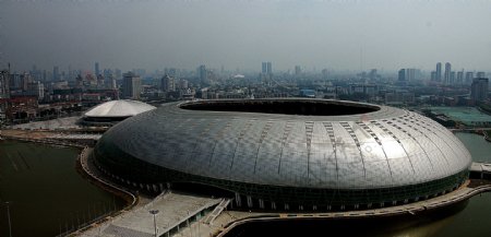 天津奥林匹克中心体育场图片