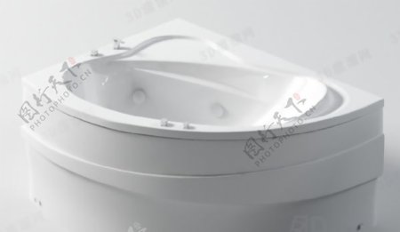 3D浴缸模型