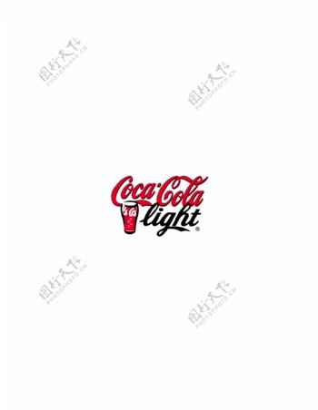 CocaColaLightlogo设计欣赏足球和娱乐相关标志CocaColaLight下载标志设计欣赏
