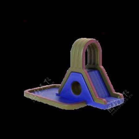 3D滑滑梯模型