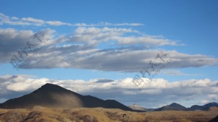 米拉山口风景图片