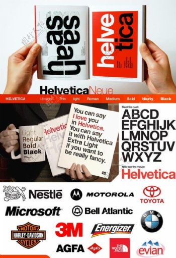 最著名的无衬线体NeueHelveticaLinotype官方OTF包正规字体