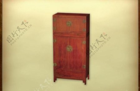 中国古典家具柜子0093D模型