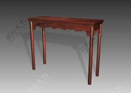 桌子茶几办公桌等3D现代家具模型20081130更新57