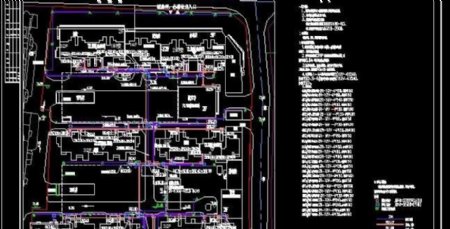 室外电气管线设计施工图