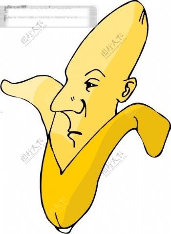 果实水果香蕉人脸35