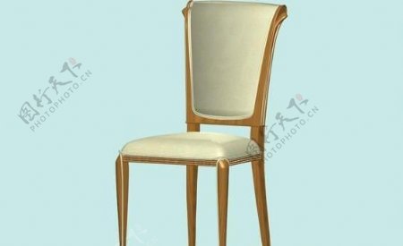 传统家具椅子3D模型A036
