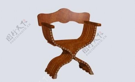 传统家具椅子3D模型A005