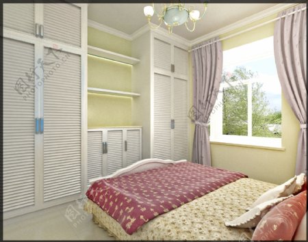 欧式卧室设计图片
