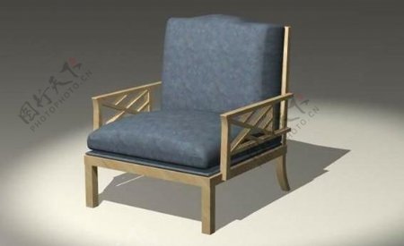 当代现代家具椅子3D模型A002