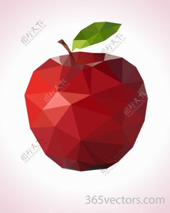 创意立体红苹果