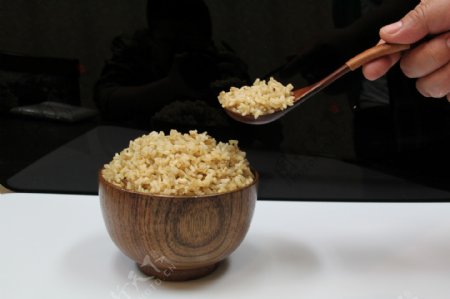 糙米饭胚芽米米饭图片