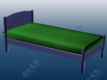 常见的床3d模型家具效果图92
