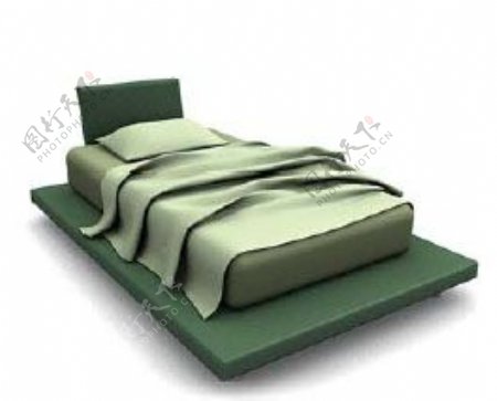 国外床3d模型家具3d模型91