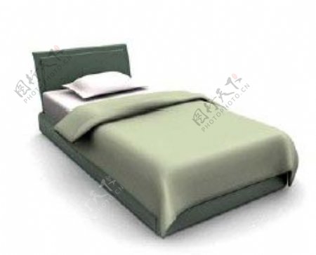 国外床3d模型家具3d模型9